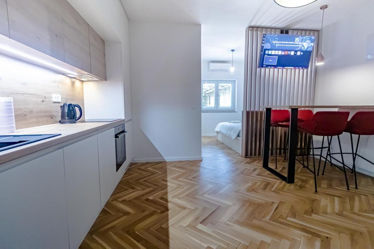 Tkalcha Studio Deluxe Lägenhet Zagreb Exteriör bild