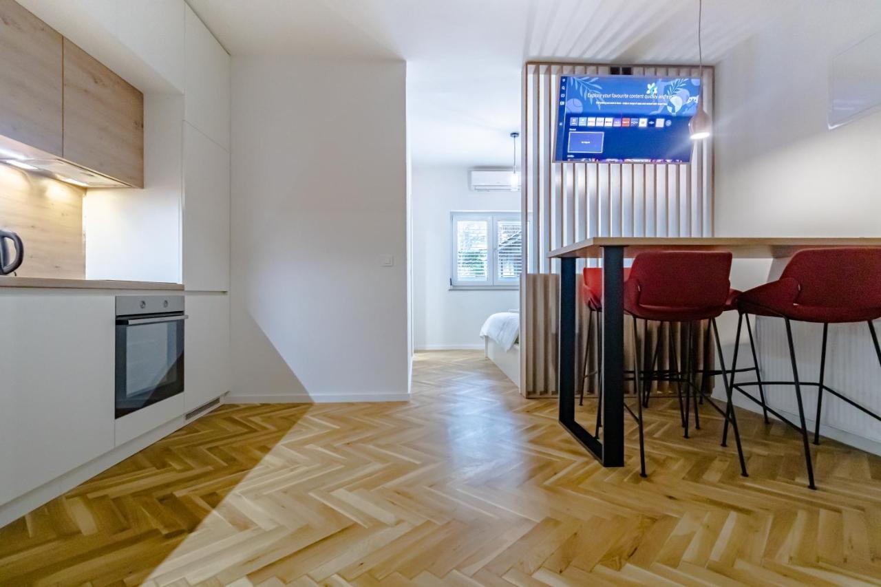 Tkalcha Studio Deluxe Lägenhet Zagreb Exteriör bild